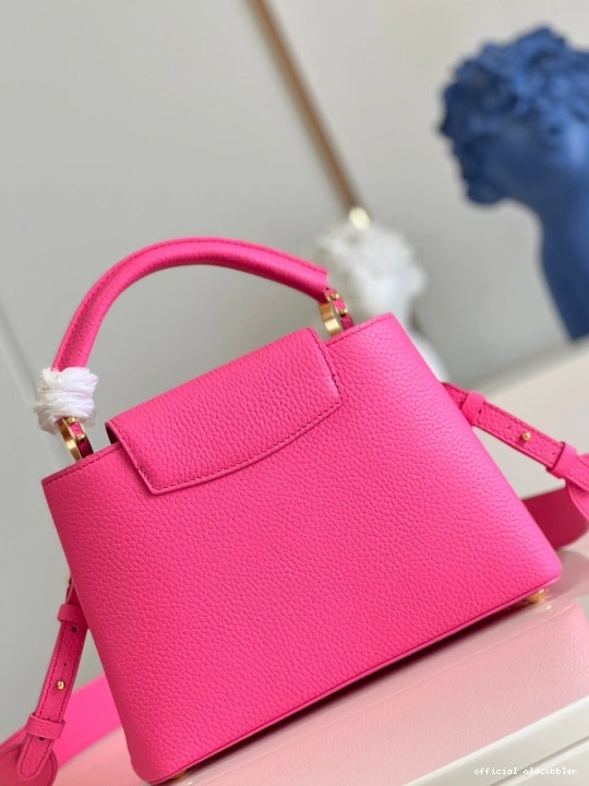 Official oldcobbler VUITTON LOUIS BB CAPUCINES 0727